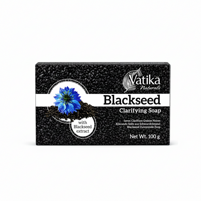 Vatika Naturals Black Seed Soap 100g | Clarifying Acne Control Herbal Soap