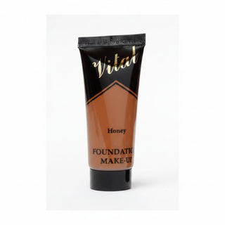 vital moisturizing semi matte full cover foundation flawless skin makeup hydrating long lasting liquid foundation natural glow smooth airbrushed finish cosmetic product