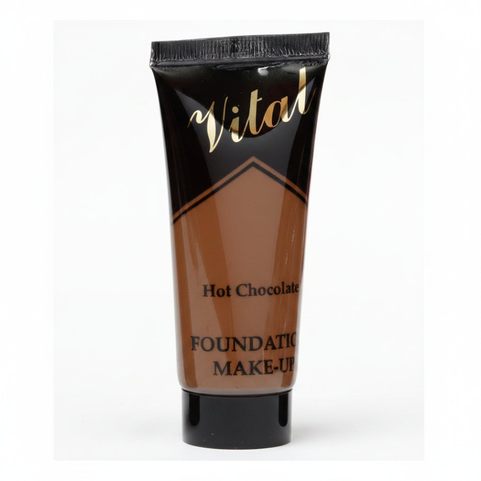 vital moisturizing semi matte full cover foundation flawless skin makeup hydrating long lasting liquid foundation natural glow smooth airbrushed finish cosmetic product
