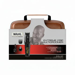 wahl extreme grip 5 in 1 multigroomer kit beard hair body grooming cordless trimmer