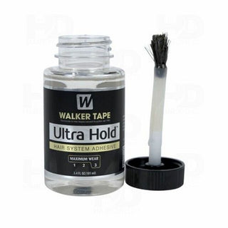 applying Walker Tape Ultra Hold adhesive for lace wig secure installation strong long lasting hold