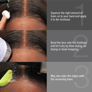 EBIN Wonder Lace Bond Lace Melt Mousse 250ml | Secure & Nourish Your Wig